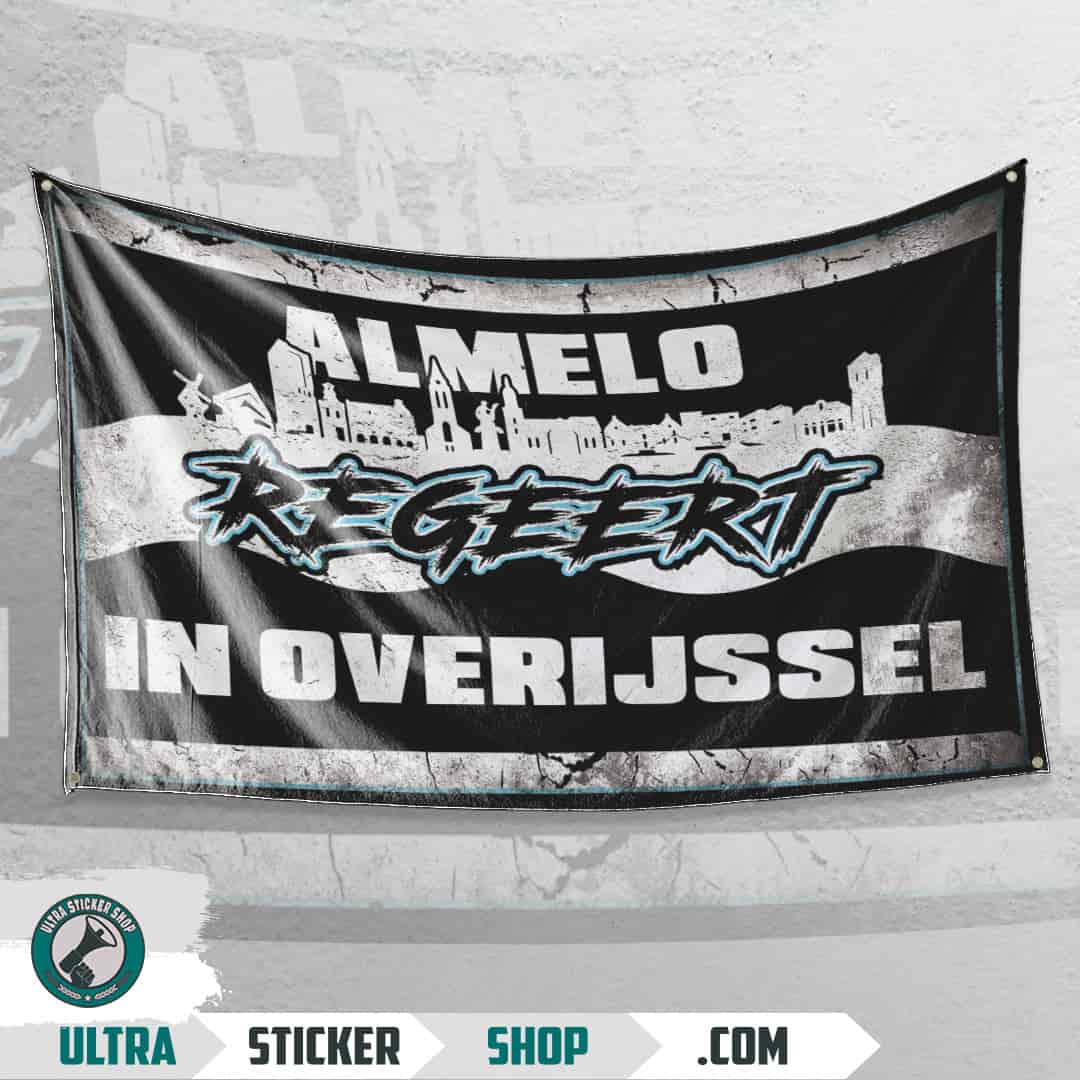 Almelo Regeert in Overijssel Vlag