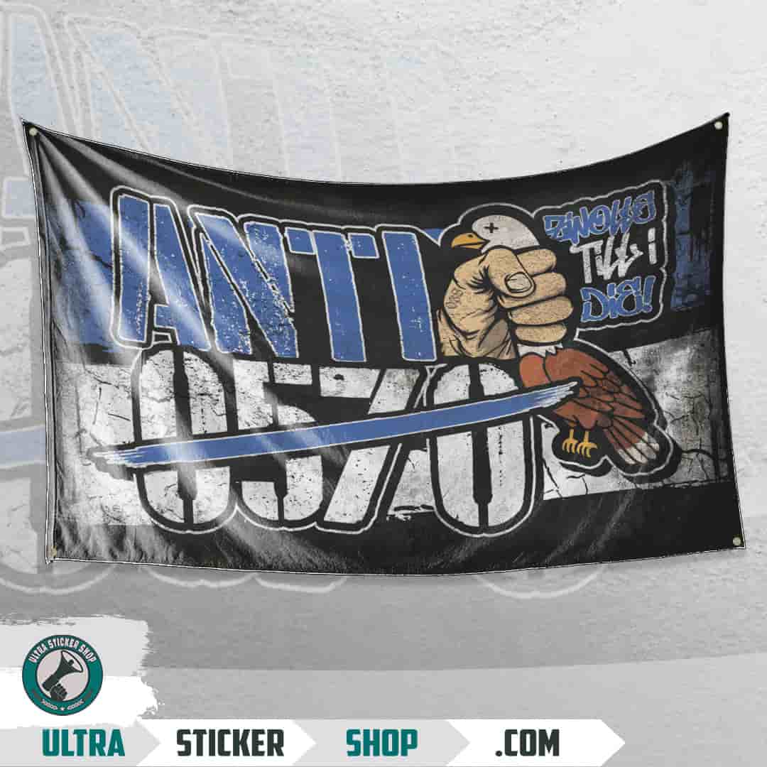 Anti 0570 Zwolle Till I Die Vlag