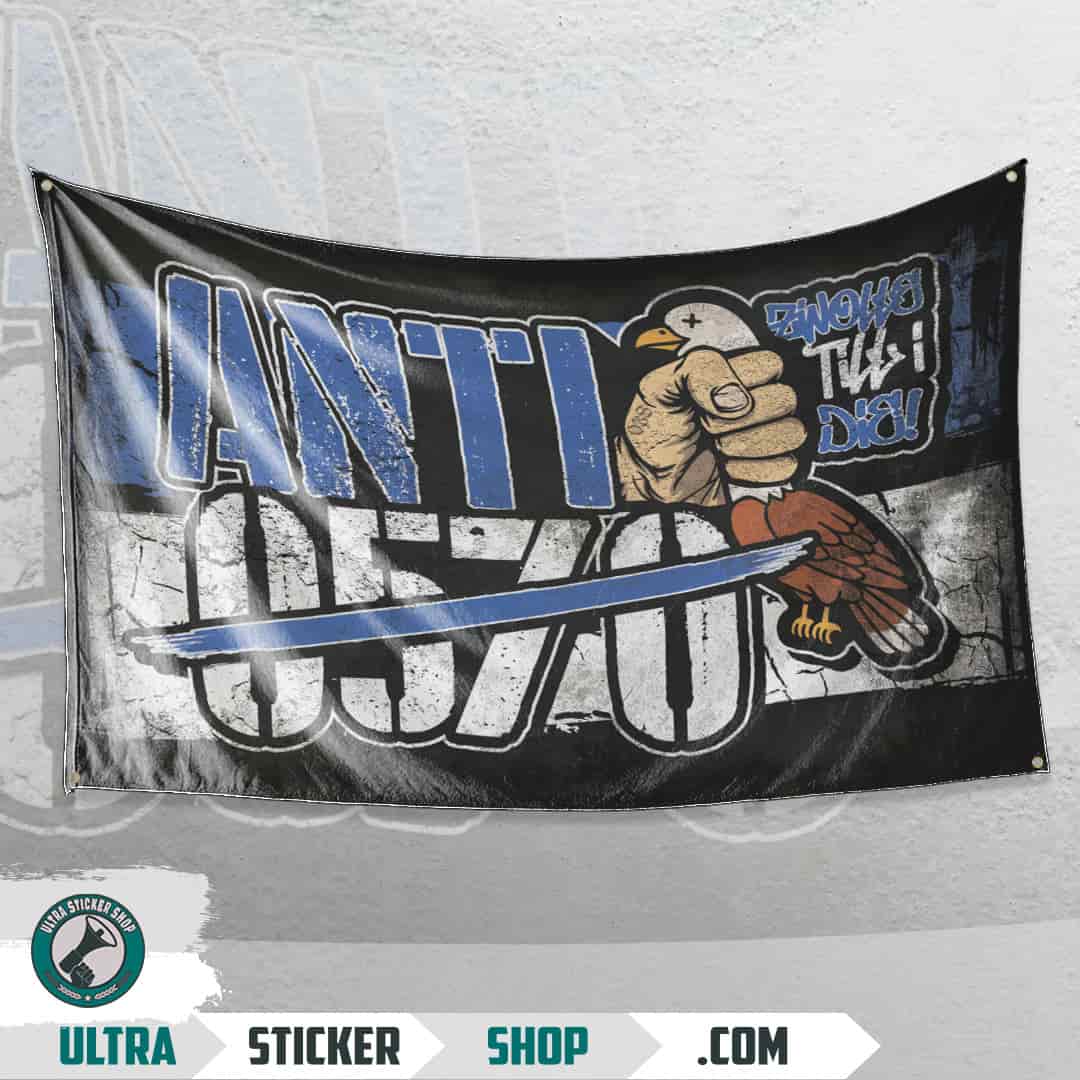 Anti 0570 Zwolle Till I Die Vlag