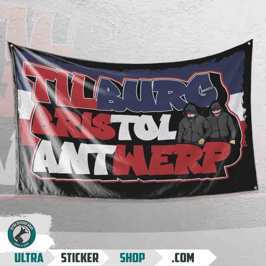 Tilburg Bristol Antwerp Vlag