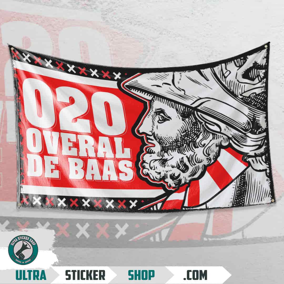 020 overal de baas Vlag