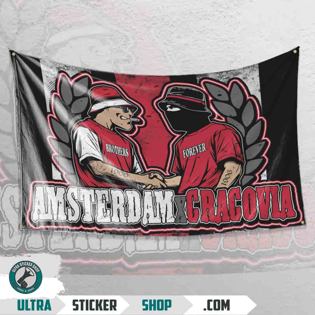 Amsterdam X Cracovia Vlag