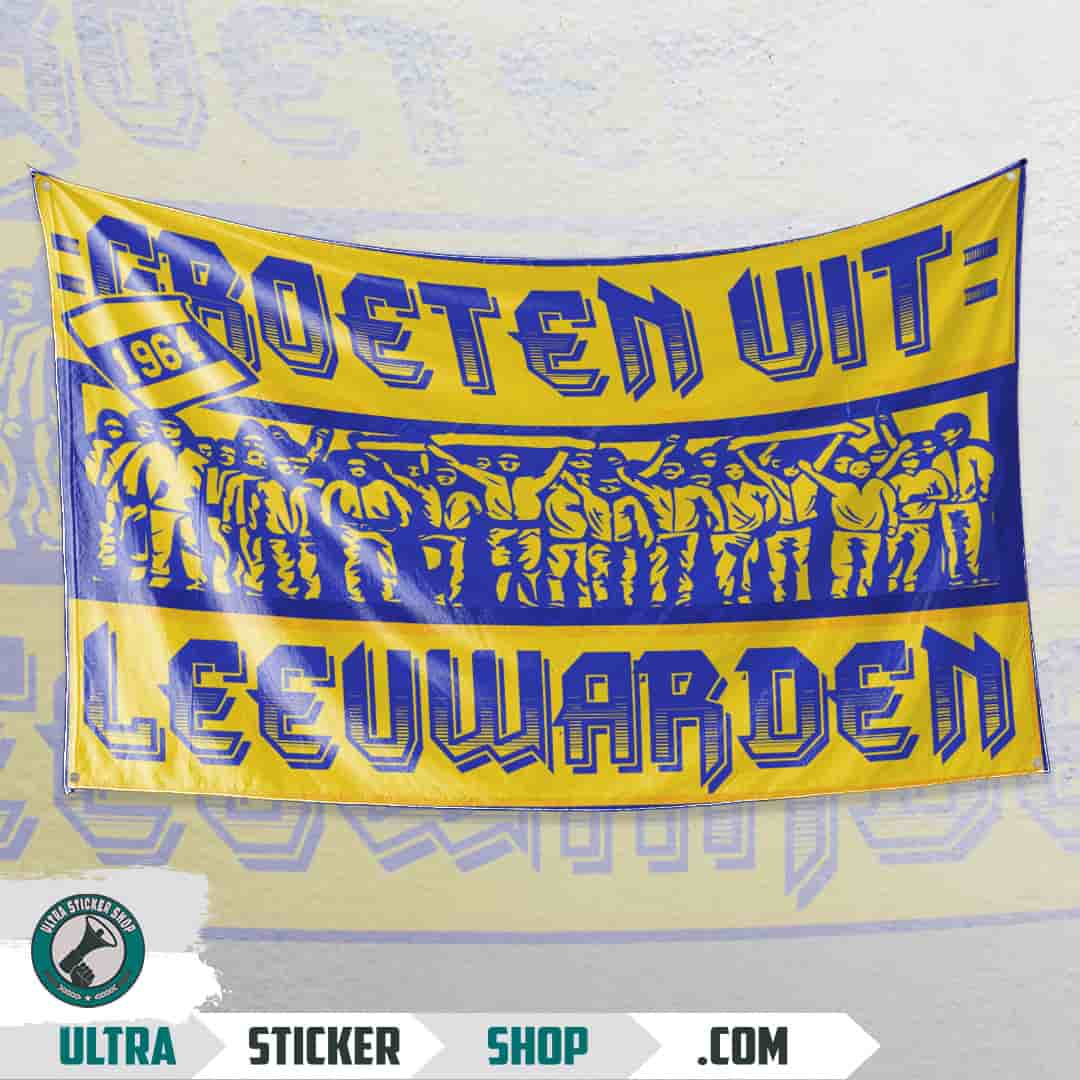 Groeten uit Leeuwarden Vlag