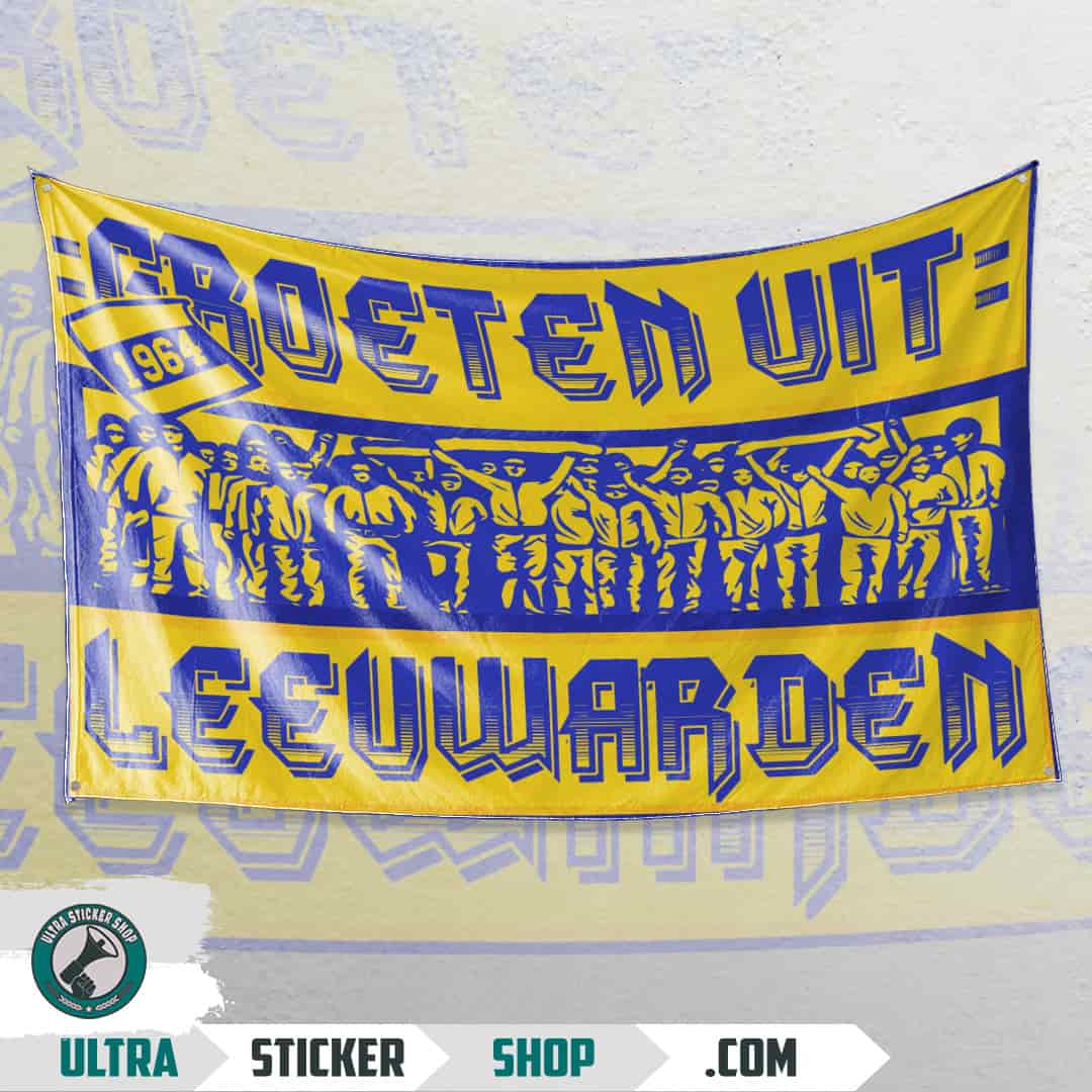 Groeten uit Leeuwarden Vlag