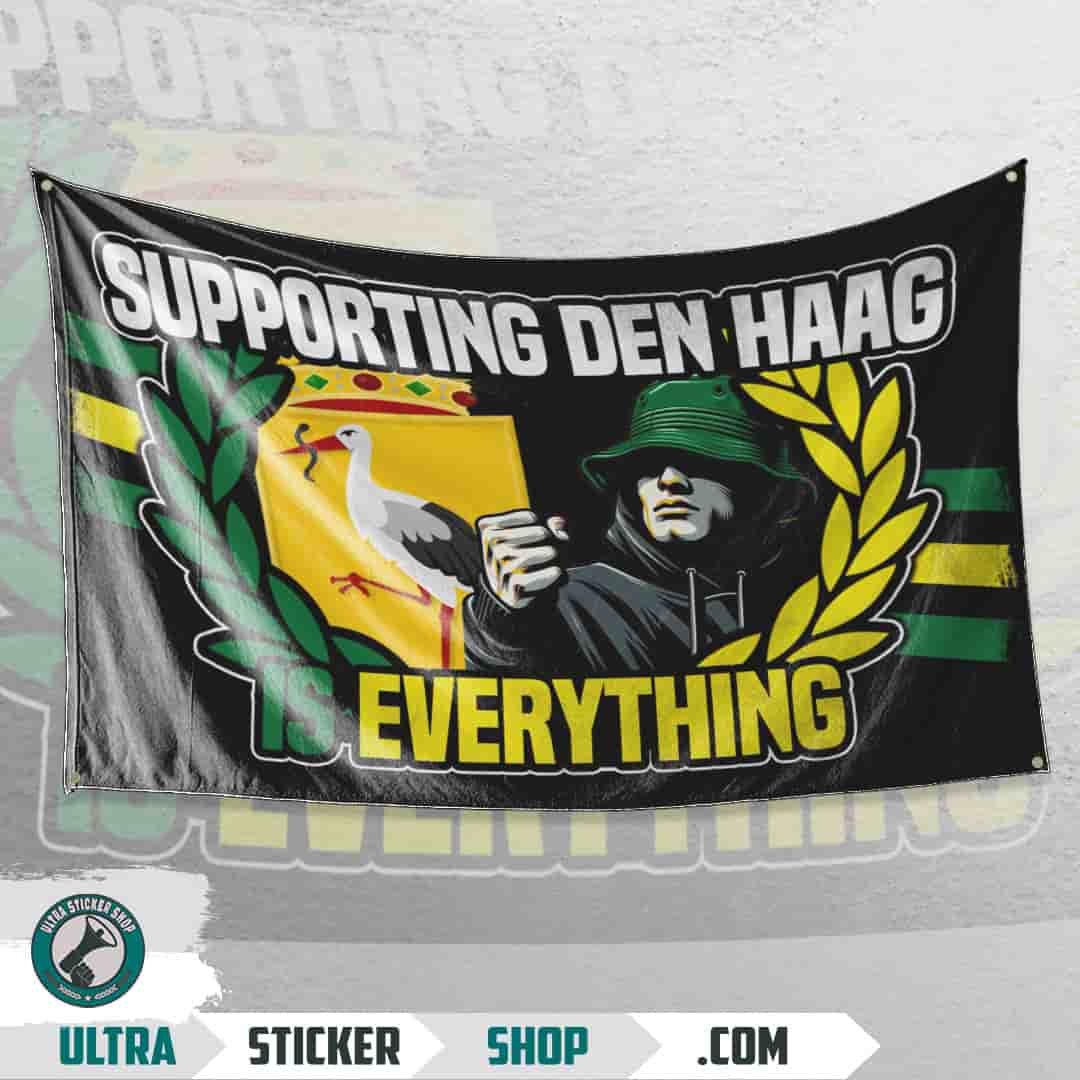 Supporting Den Haag is everything Vlag
