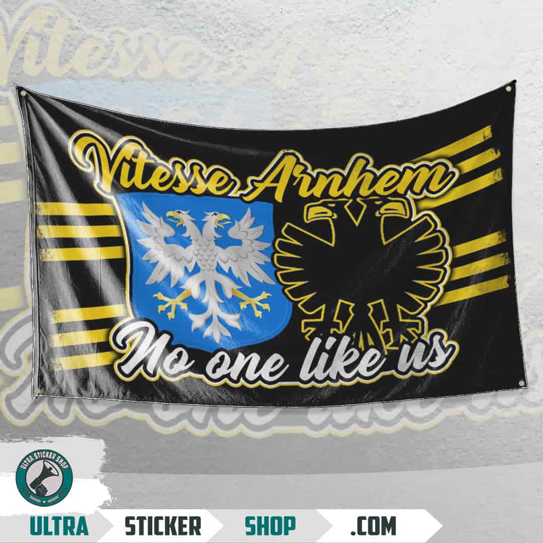 Vitesse Arnhem no one like us Vlag