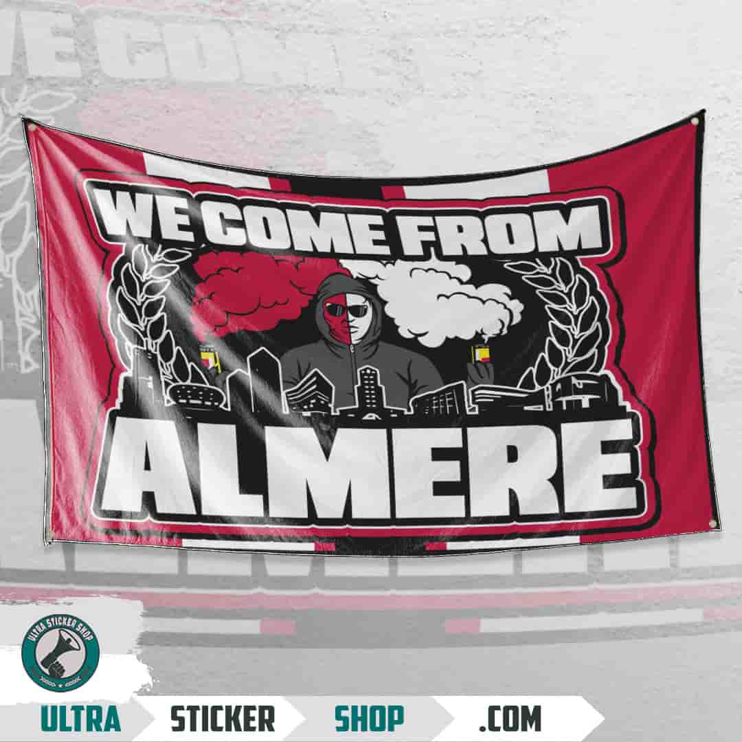 We come from Almere Vlag