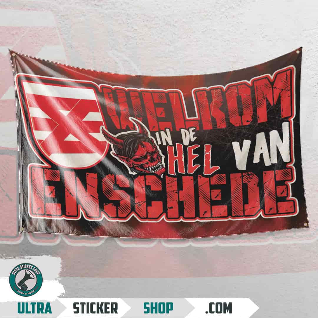 Welkom in de hel van Enschede Vlag