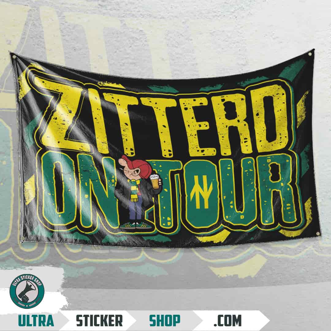 Zitterd on tour Vlag