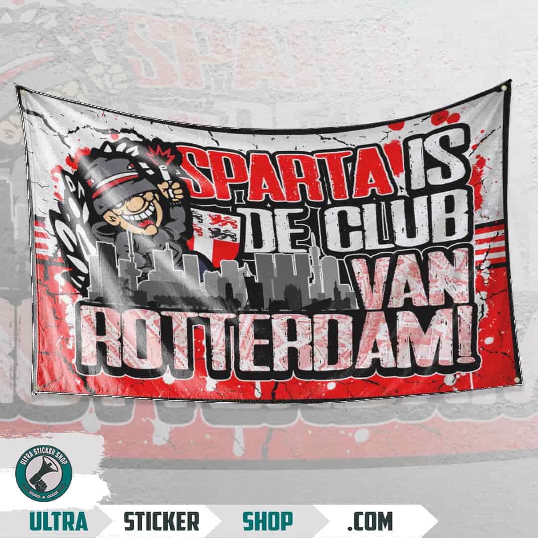 Sparta is de club van Rotterdam Vlag
