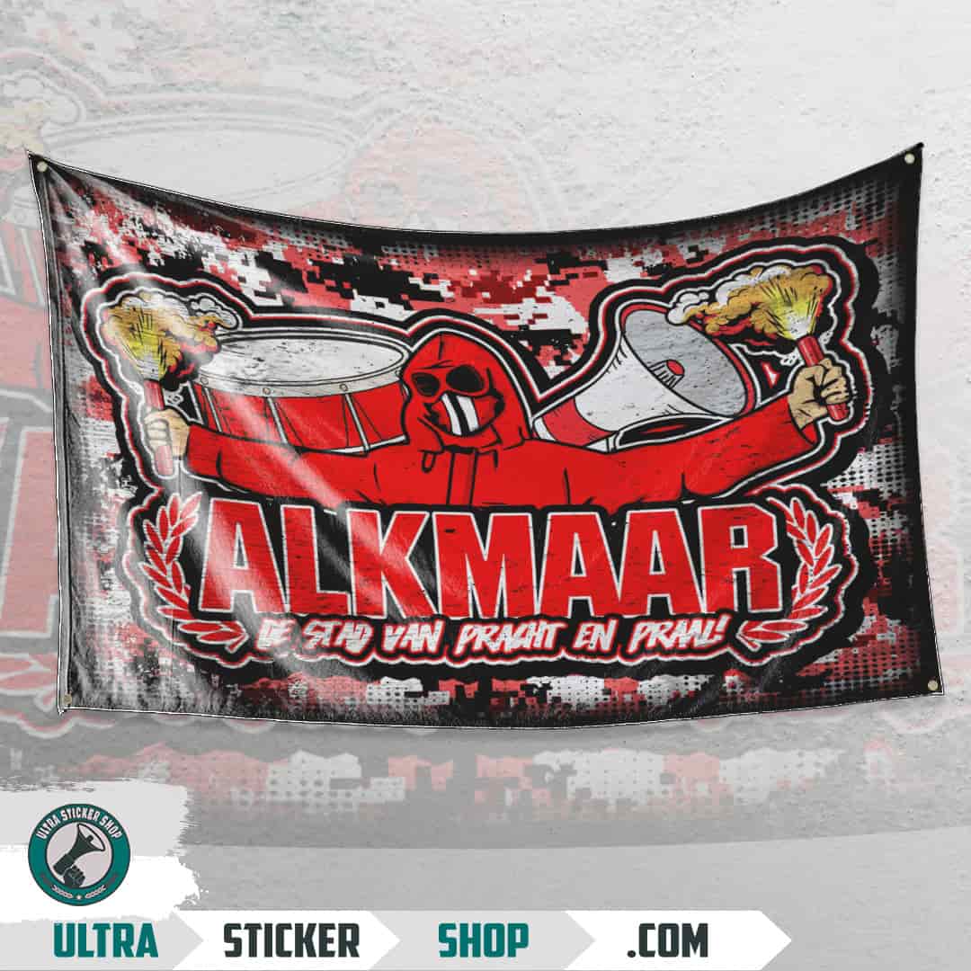 Alkmaar de stad van pracht en praal! Vlag