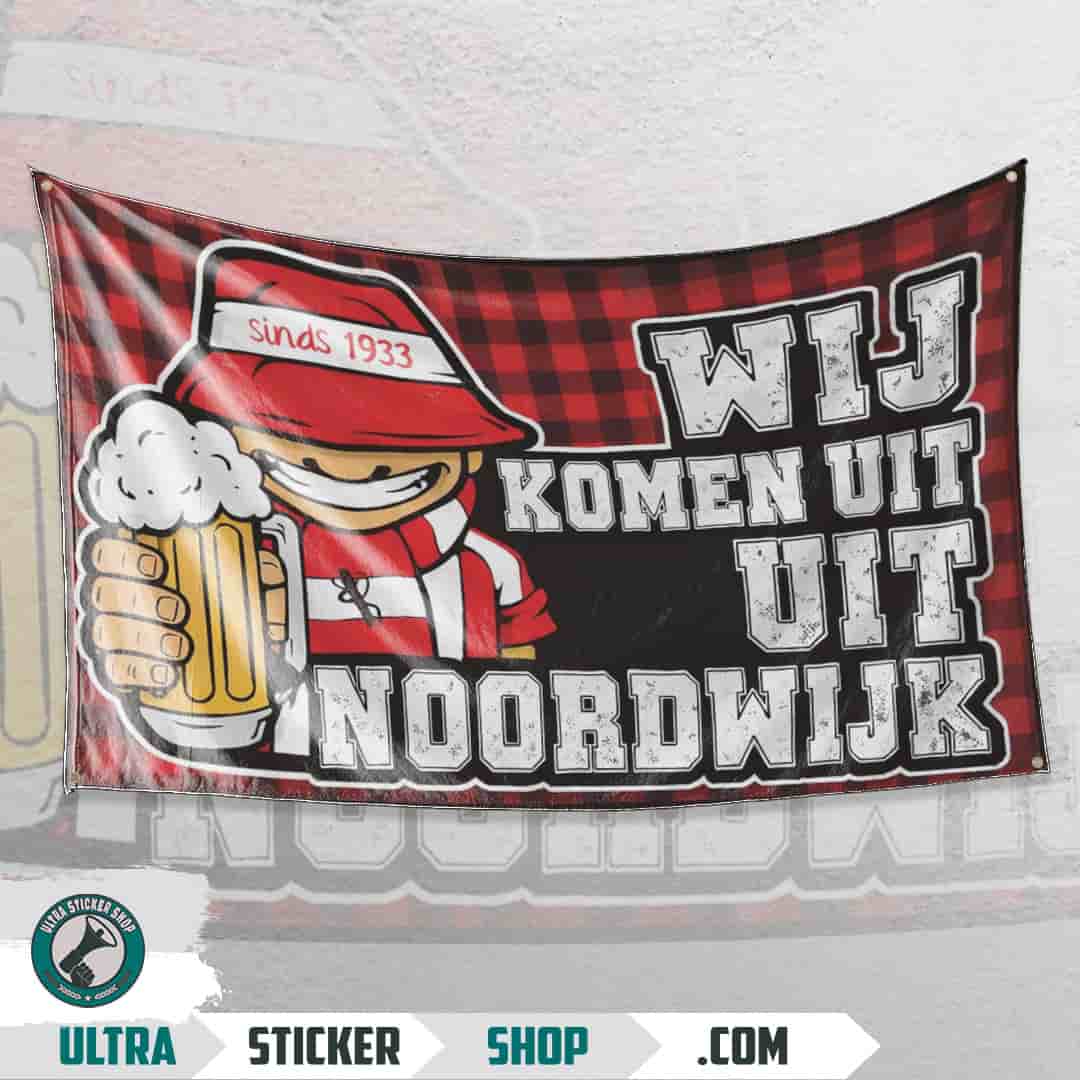Wij komen uit Noordwijk Vlag