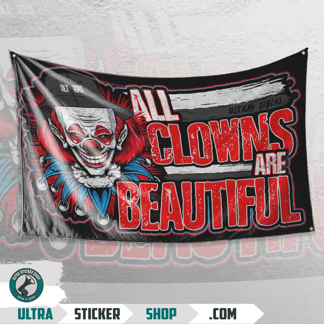 All Clowns Are Beautiful Vlag