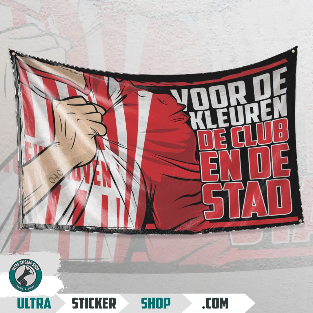 Voor de kleuren de club en de stad-Eindhoven