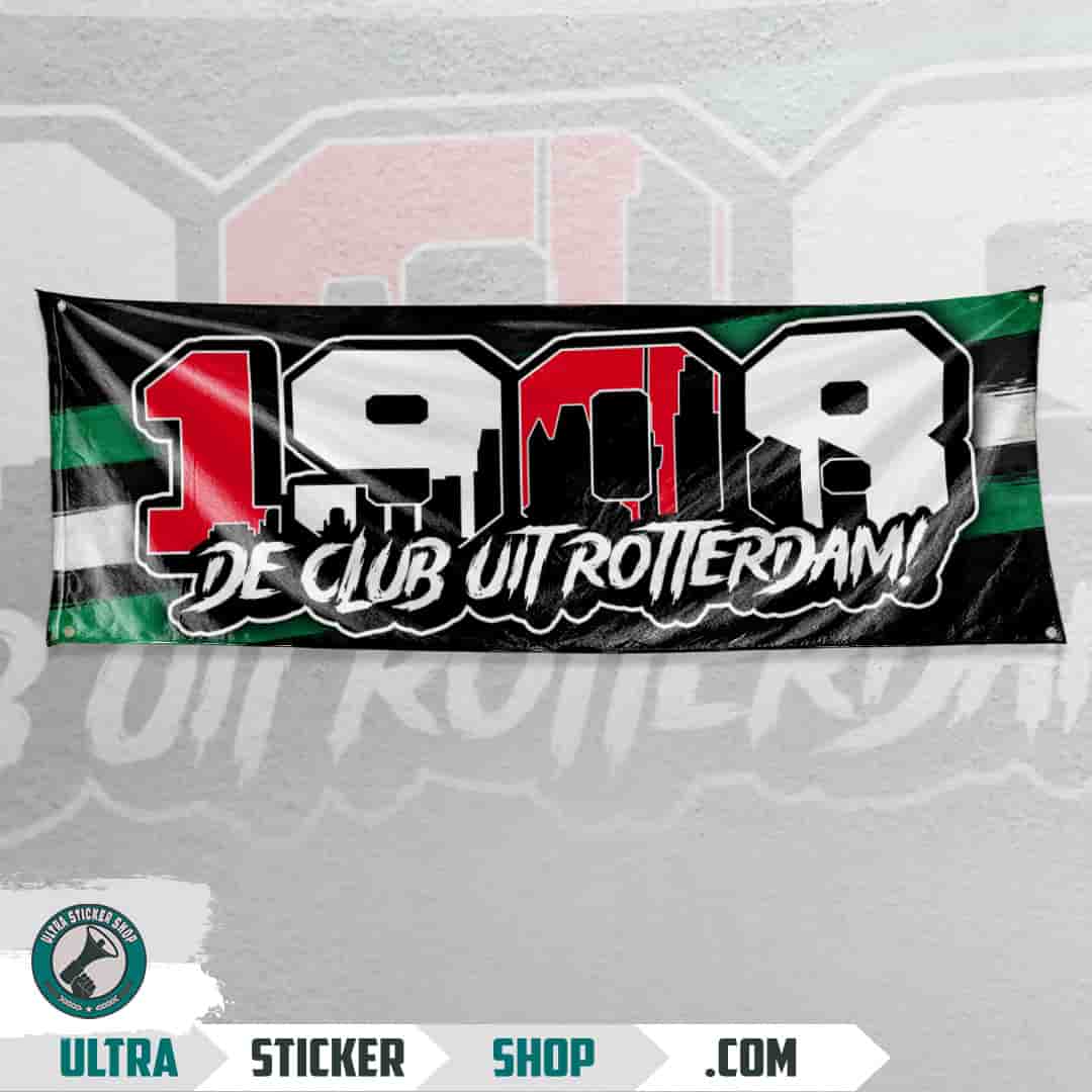 De club uit Rotterdam Vlag