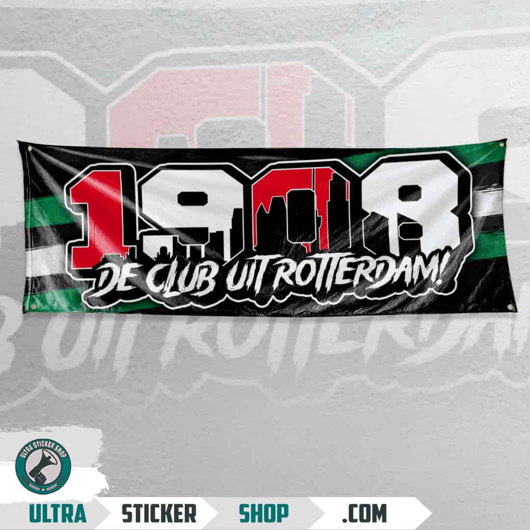 De club uit Rotterdam Vlag