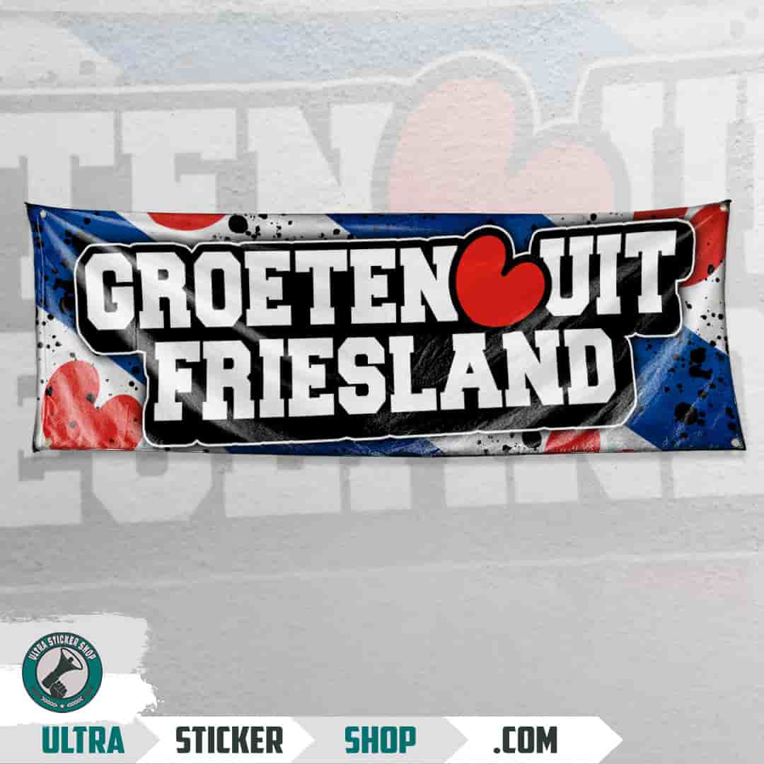 Groeten uit Friesland Vlag