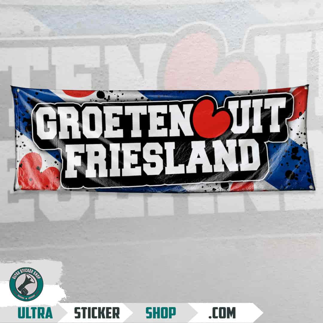Groeten uit Friesland Vlag