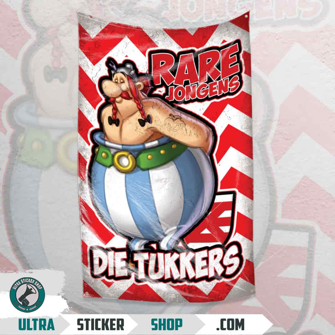 Rare jongens die tukkers Vlag