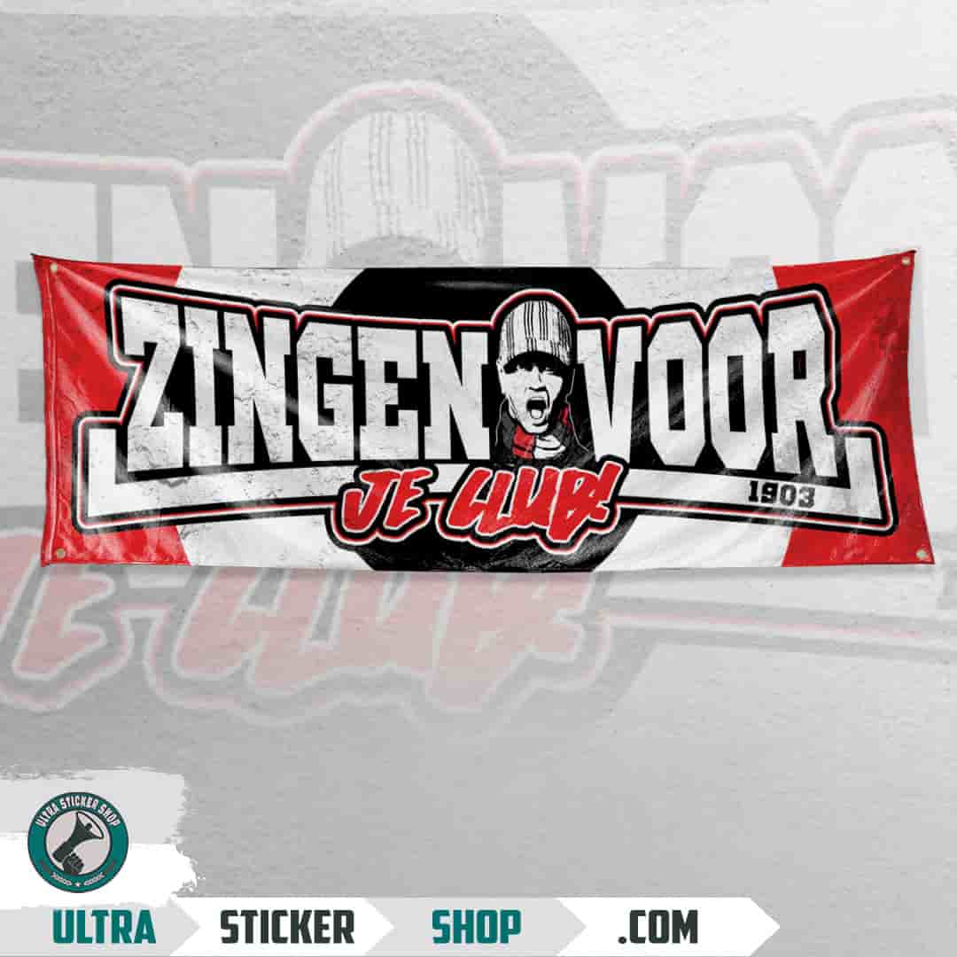 Zingen voor je club! Vlag