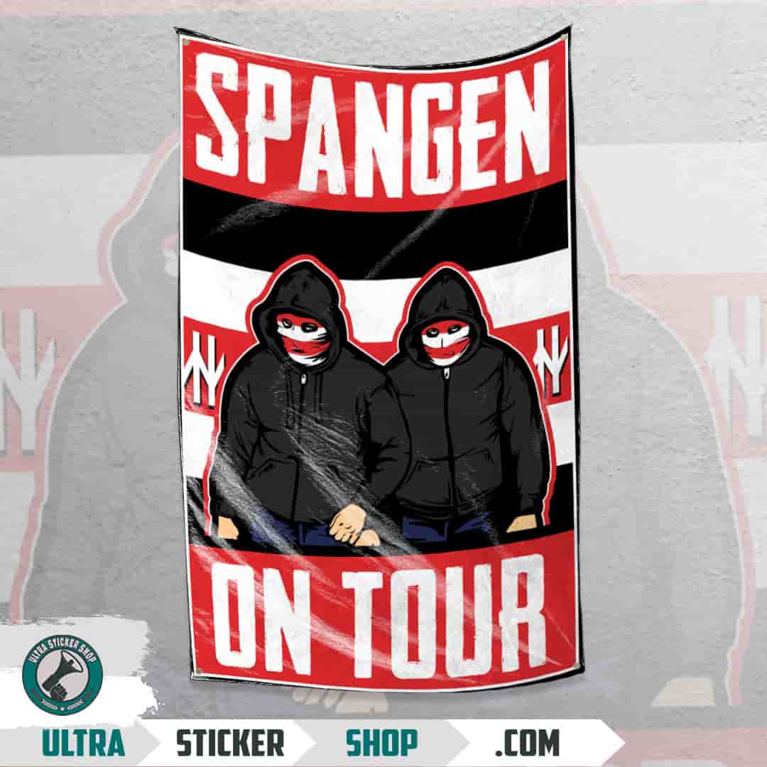 Spangen on tour Vlag