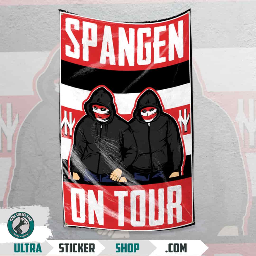 Spangen on tour Vlag