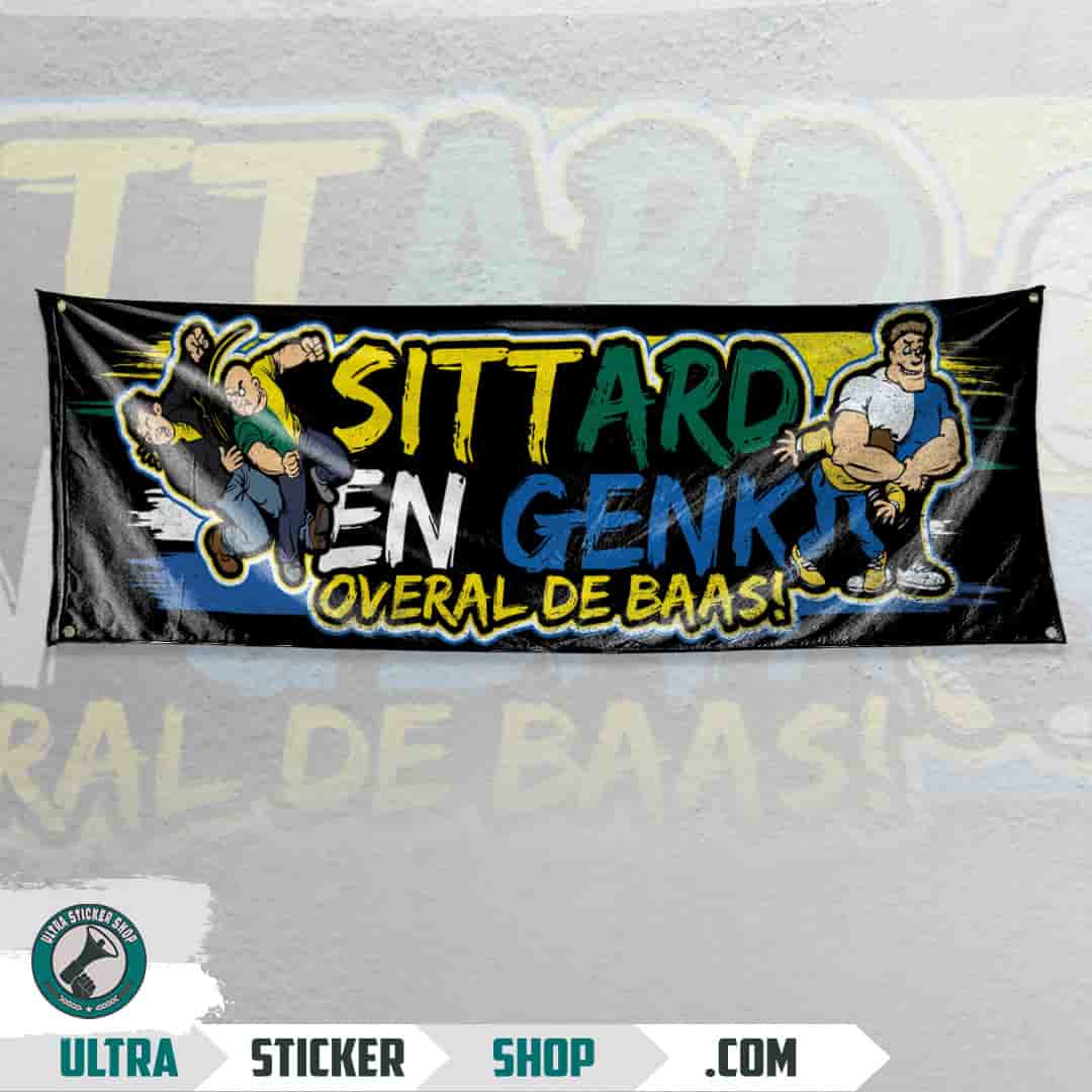 Sittard en Genk overal de baas! Vlag