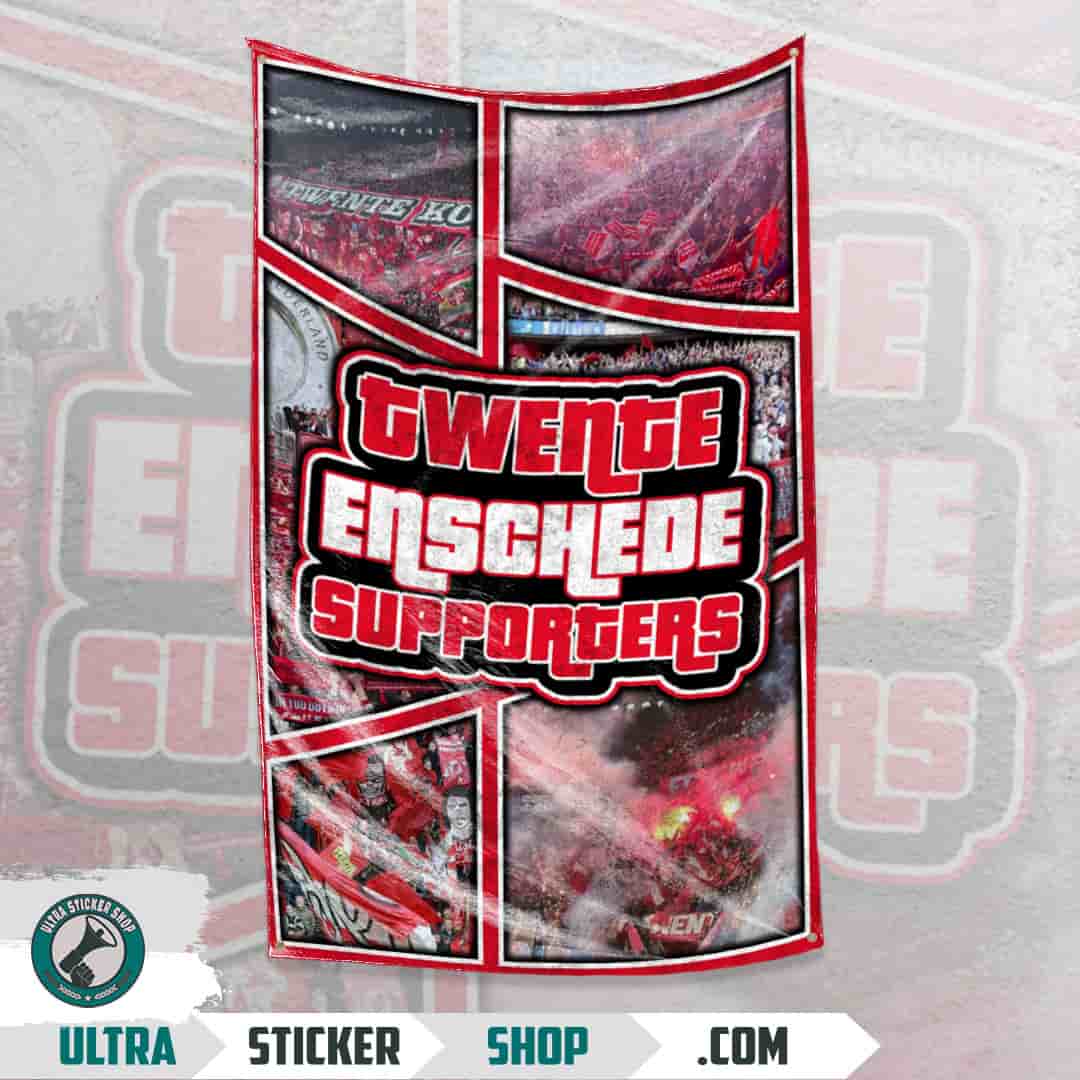 Twente Enschede supporters Vlag