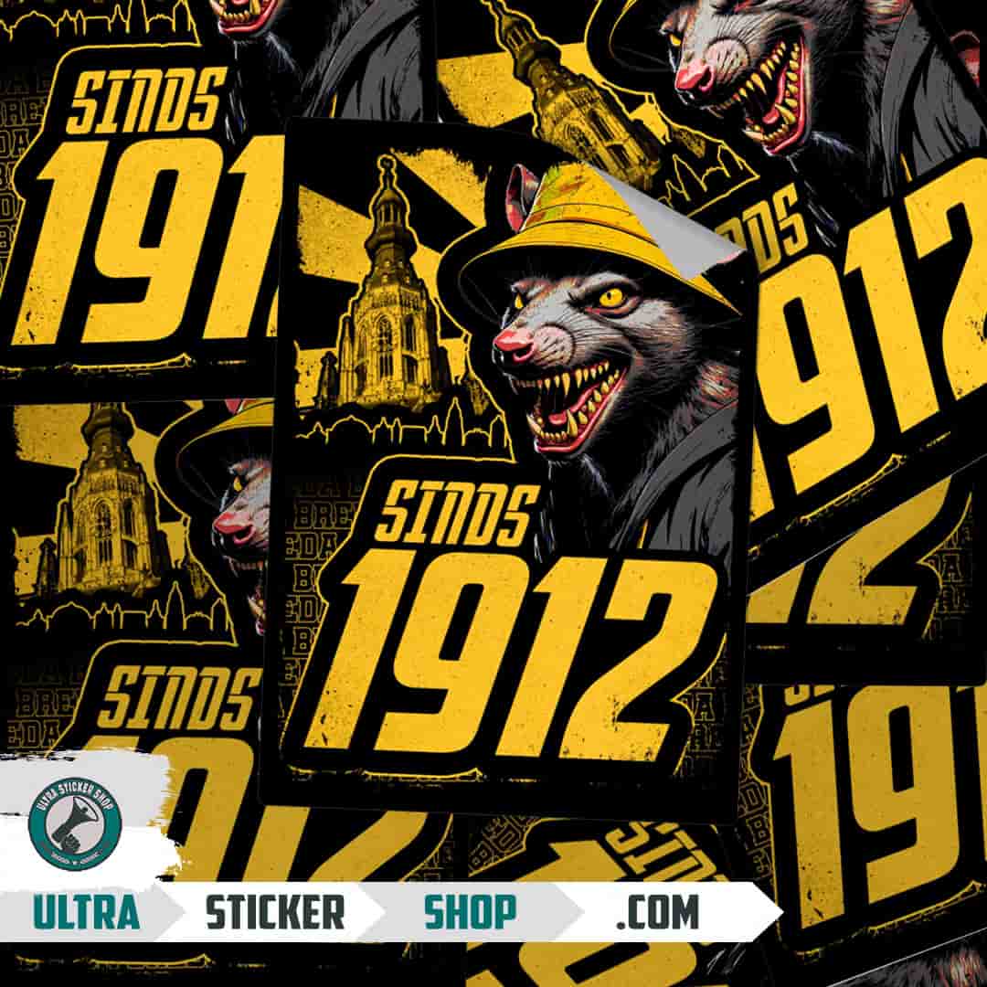 Sinds 1912 Stickers