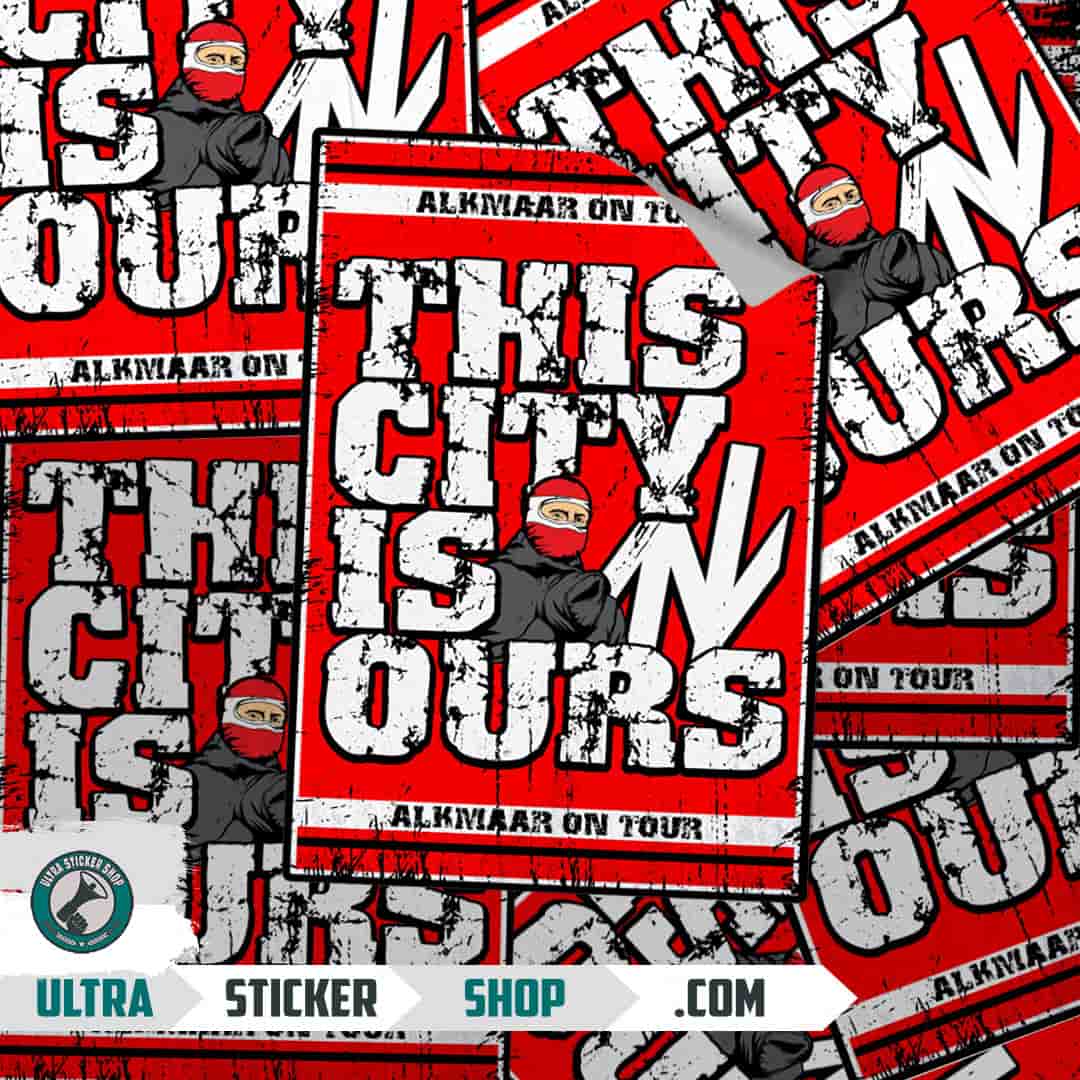This city is ours Alkmaar on tour Stickers