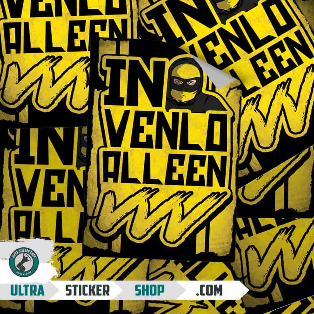 In Venlo Alleen VVV Stickers