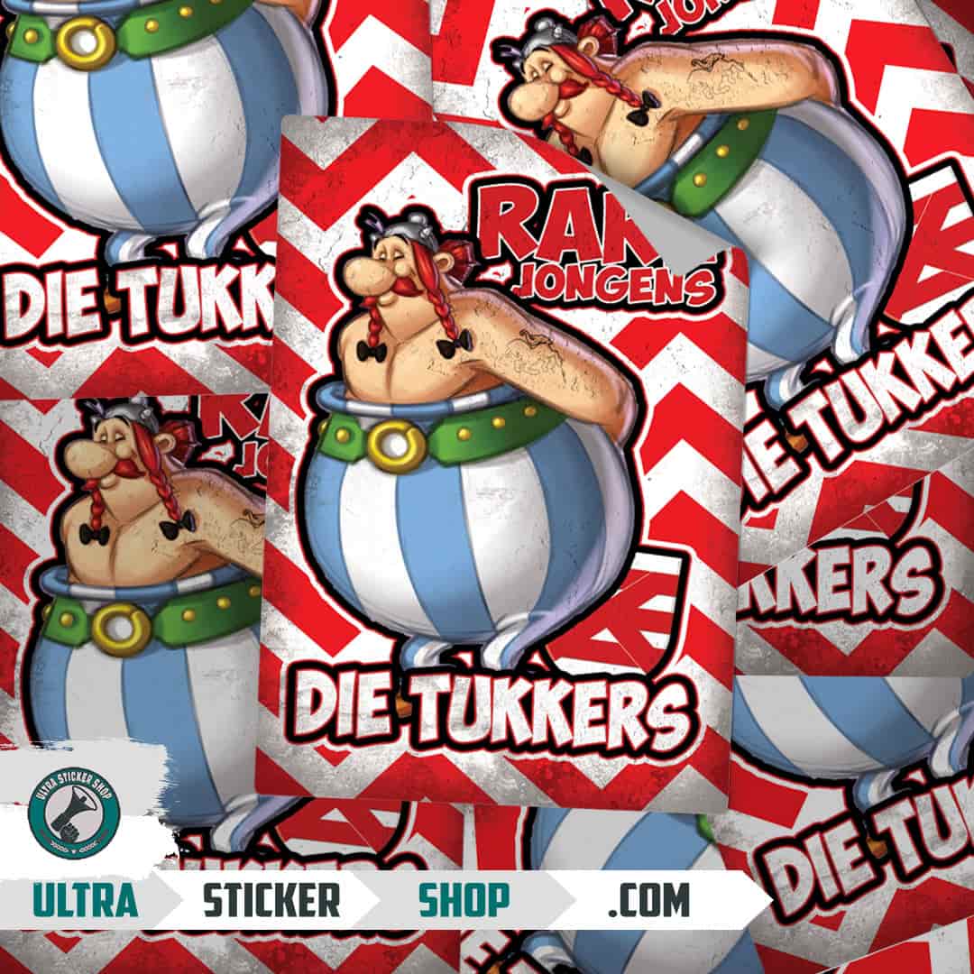 Rare jongens die tukkers Stickers