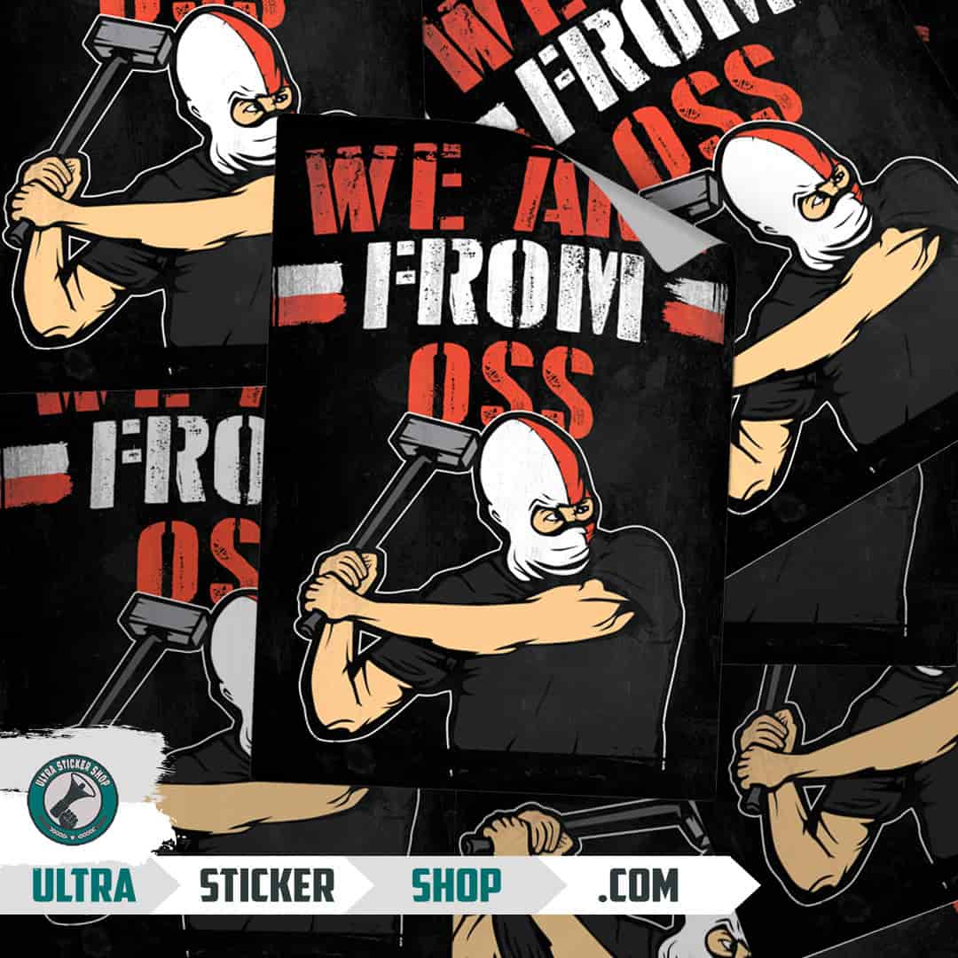 We are from Oss Stickers