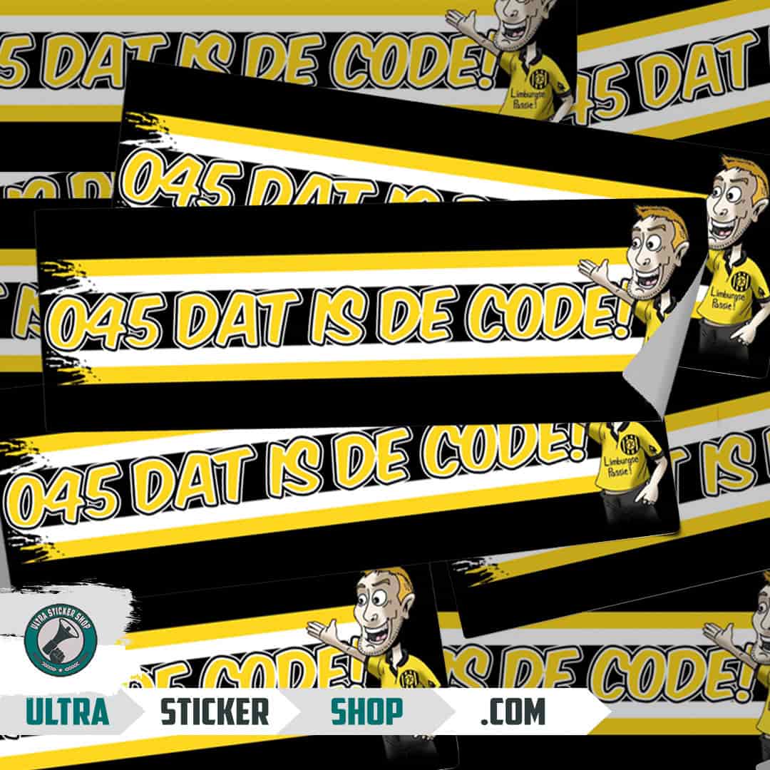 045 dat is de code! Stickers