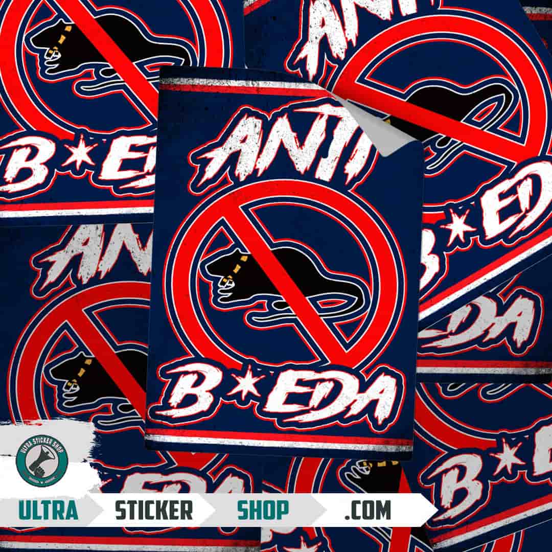 Anti B*eda Stickers