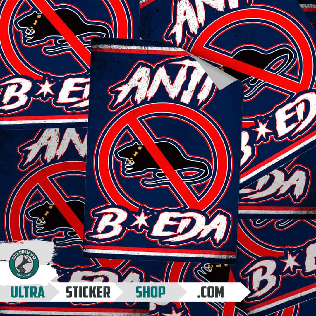 Anti B*eda Stickers