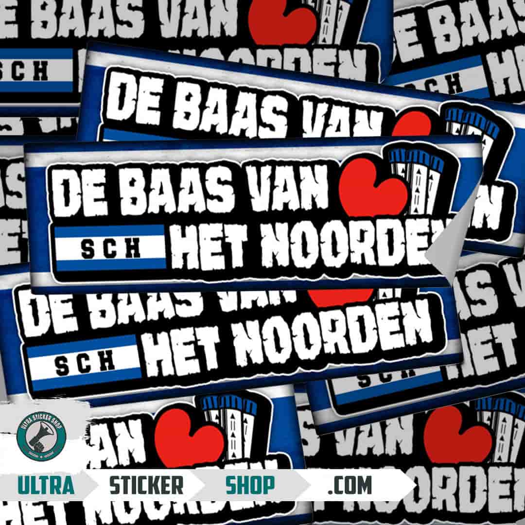 De baas van het noorden Stickers