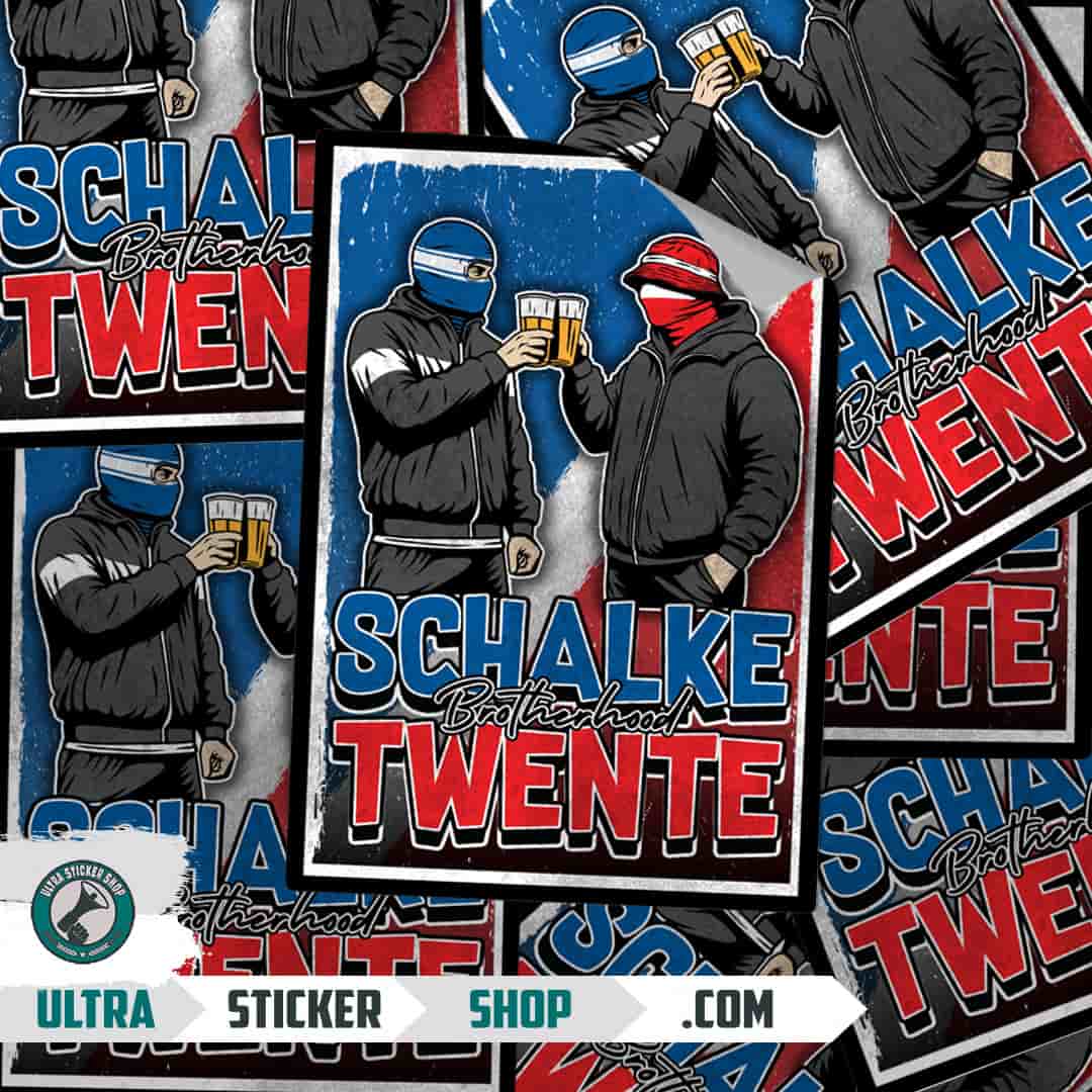 Schalke Brotherhood Twente Stickers