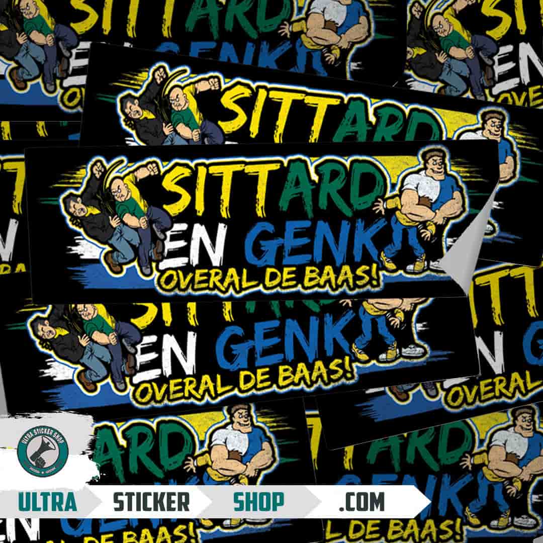 Sittard en Genk overal de baas! Stickers