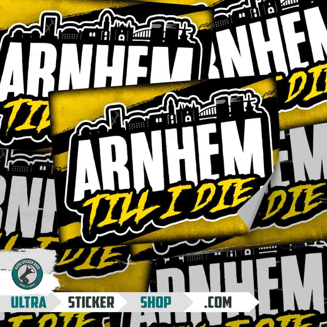 Arnhem Till I Die Stickers