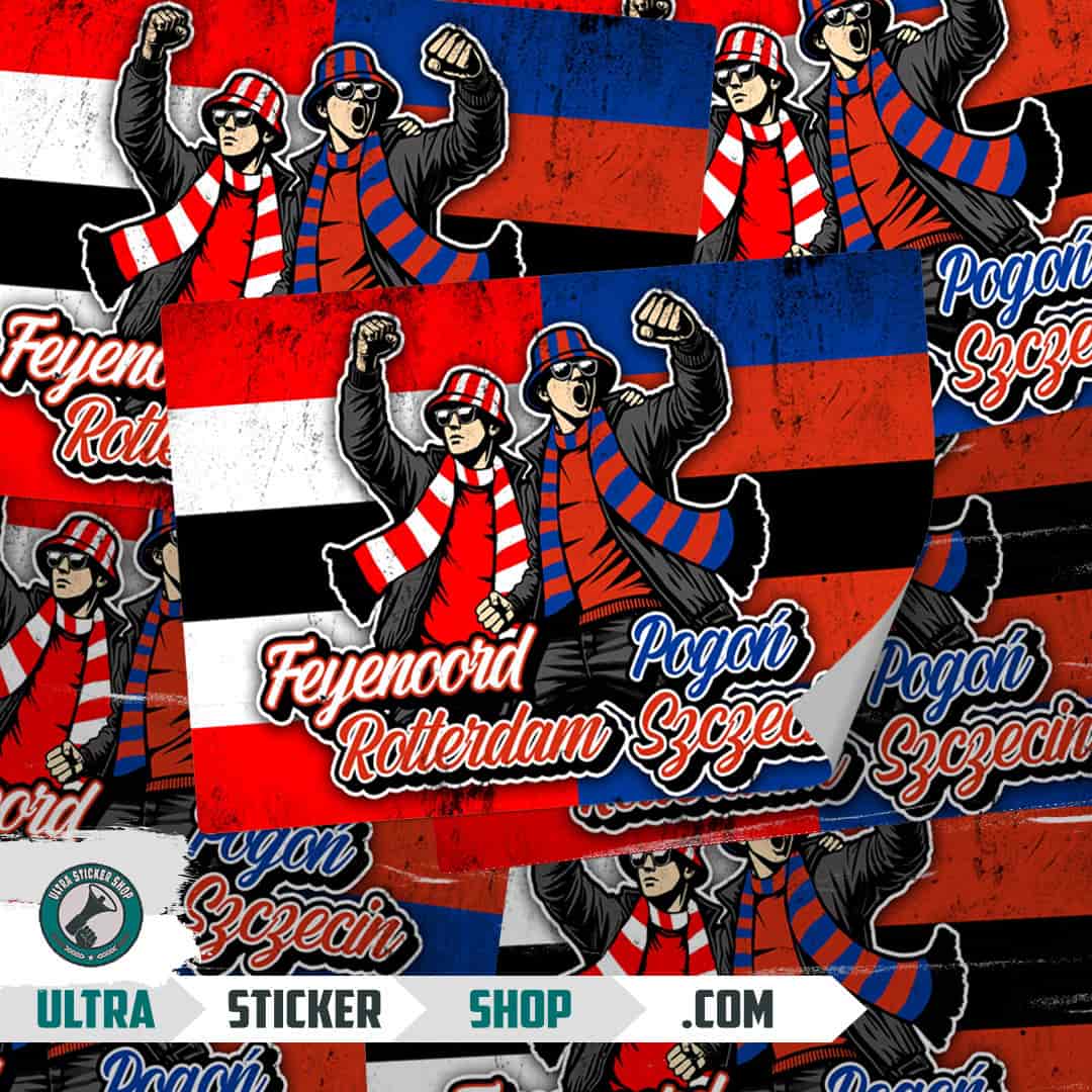 Feyenoord Rotterdam & Pogoń Szczecin Stickers