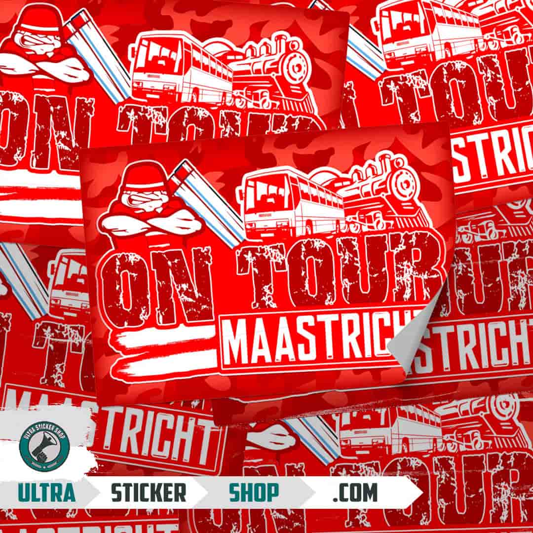 On tour Maastricht Stickers