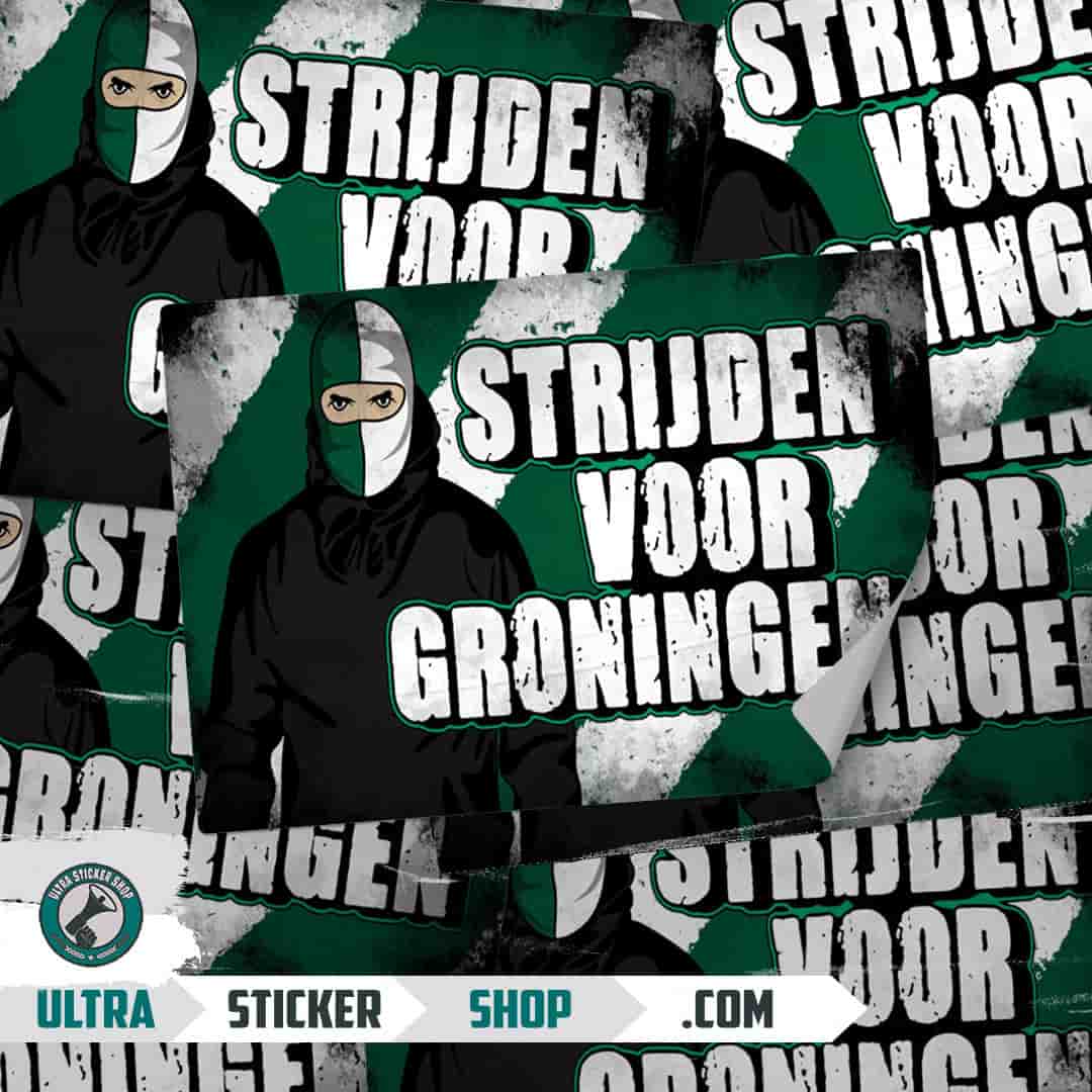 Strijden voor Groningen Stickers