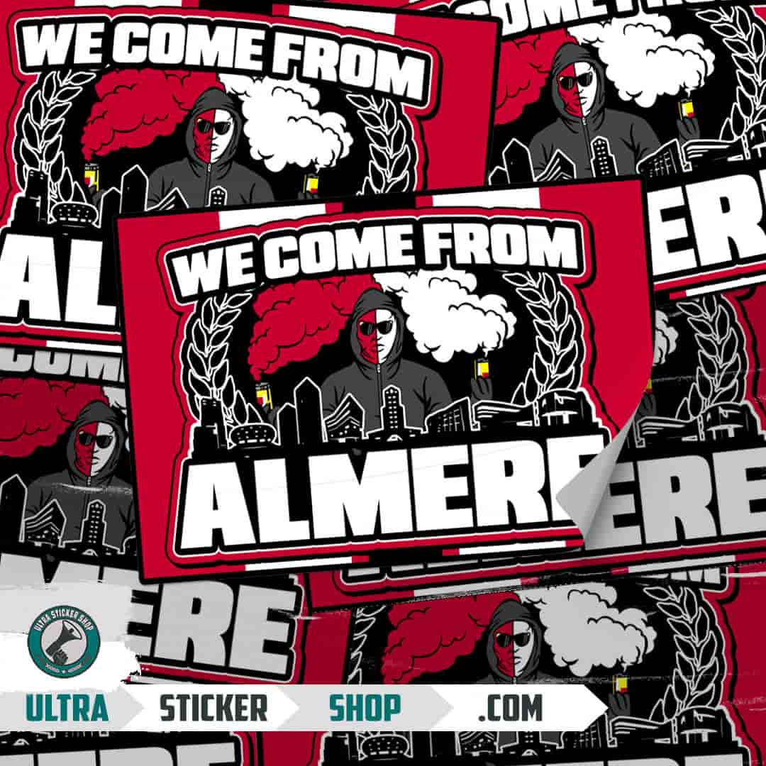 We come from Almere Stickers
