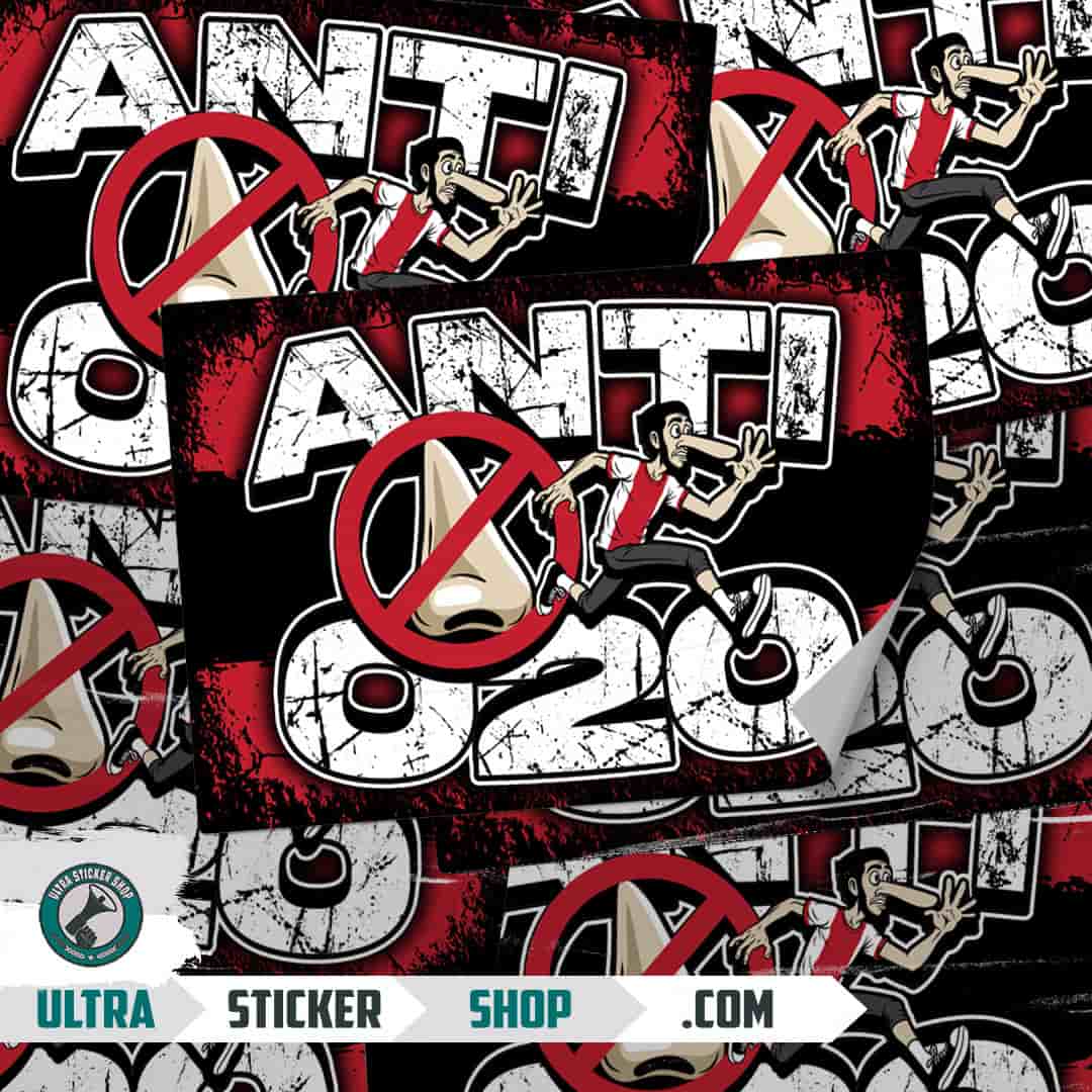 Anti 020 2.0 Stickers