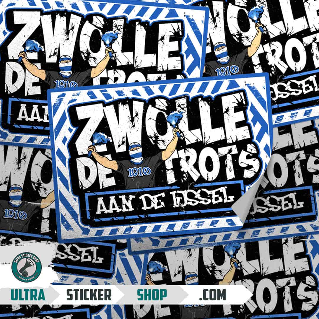 Zwolle de trots aan de ijssel Stickers