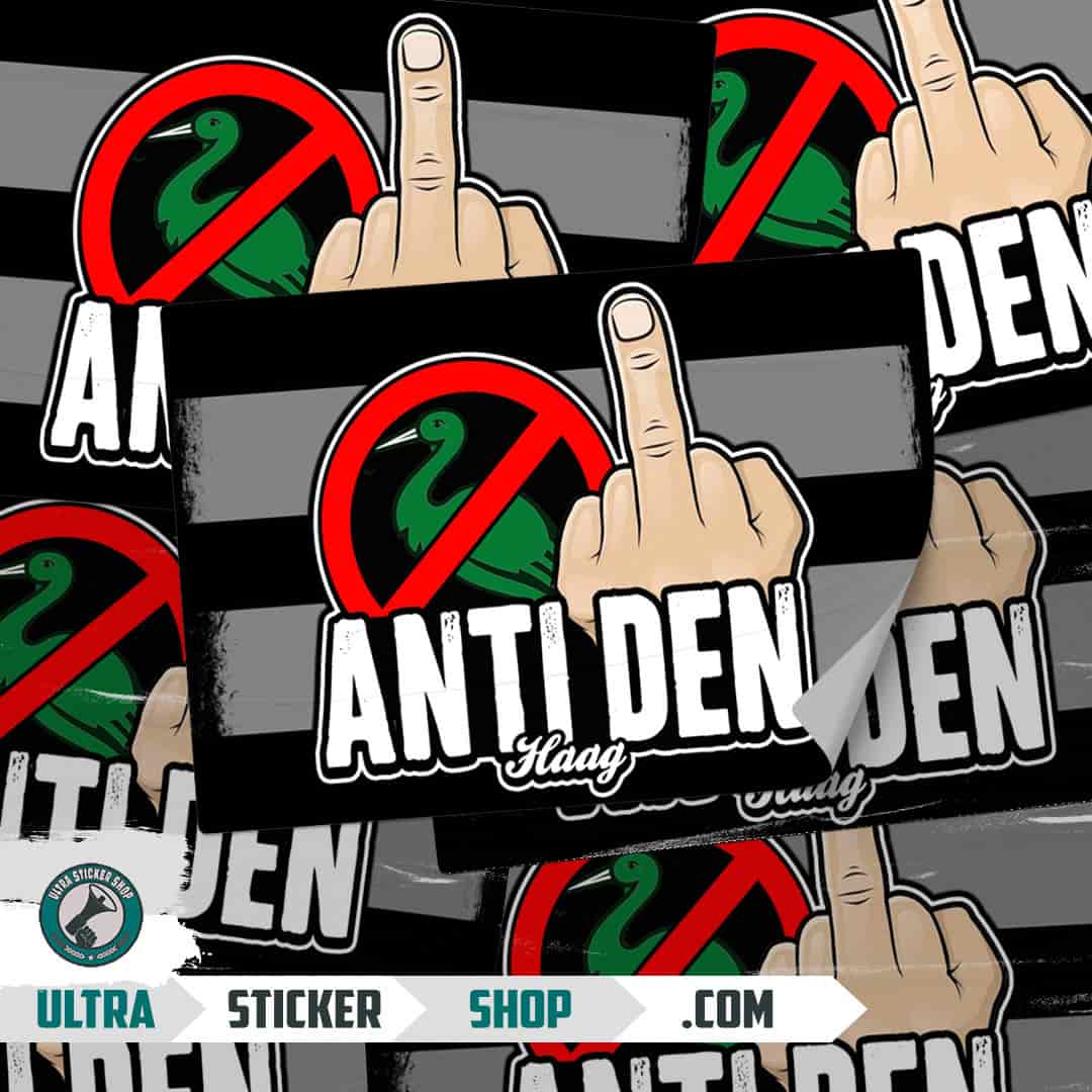 Anti Den Haag Stickers