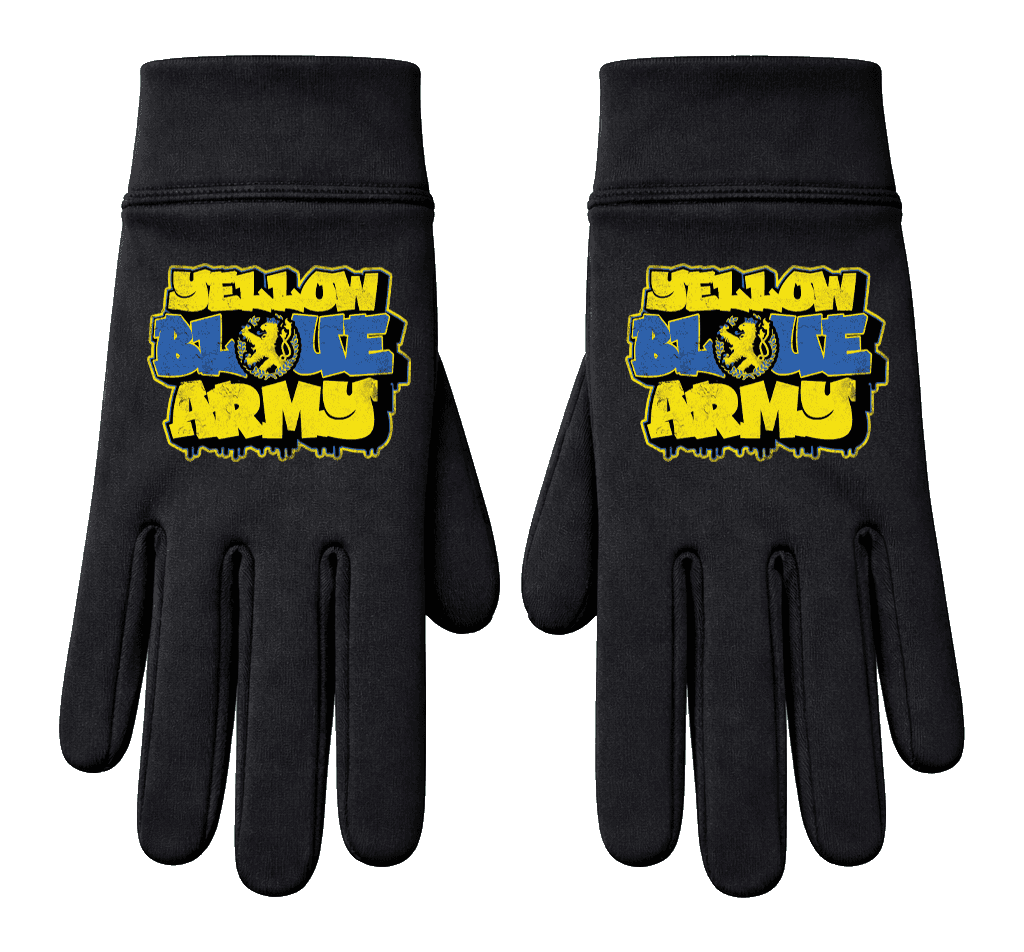 Yellow Blue Army Handschoenen