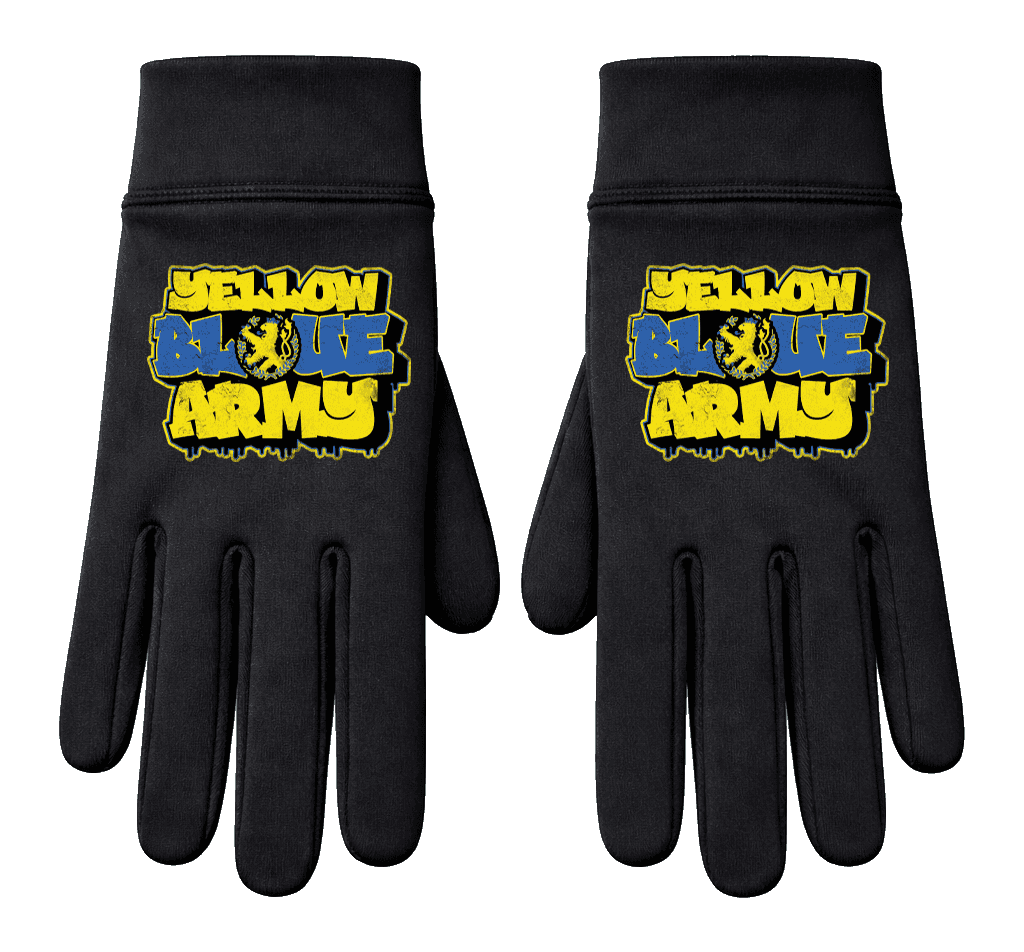 Yellow Blue Army Handschoenen