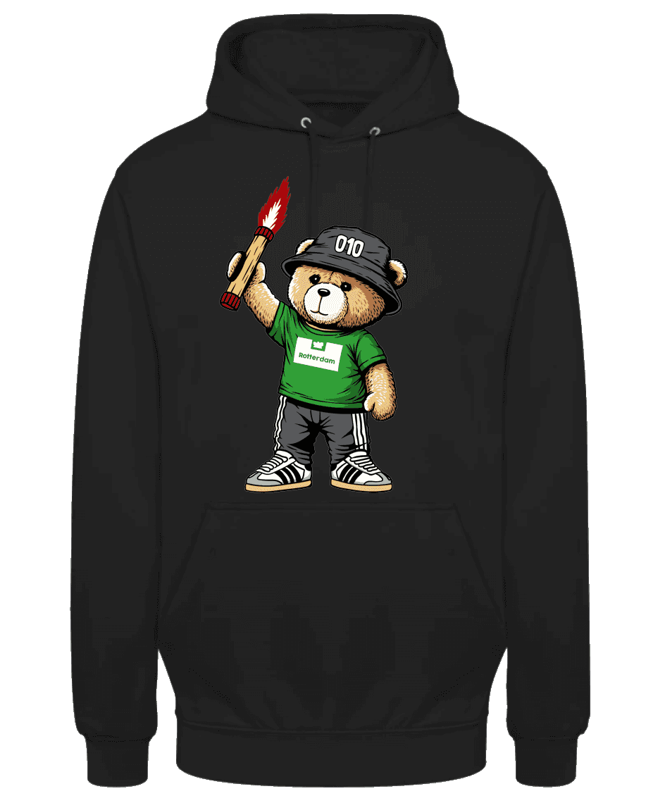 Rotterdam 010 bear Hoodie